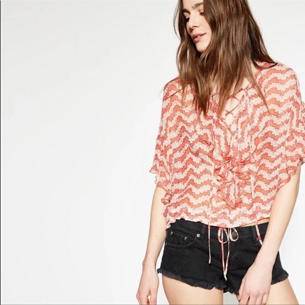 The Kooples Jasmine Silk Floral print blouse